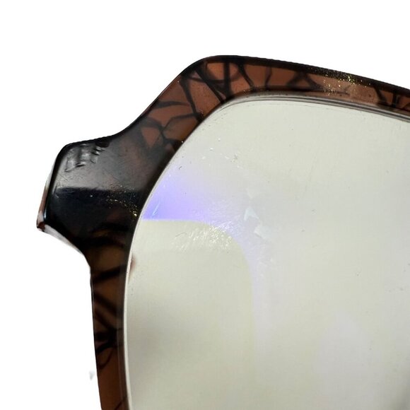 Elton John Eyewear Carnaby Brown Tortoise Unisex Frames Square - Picture 12 of 14